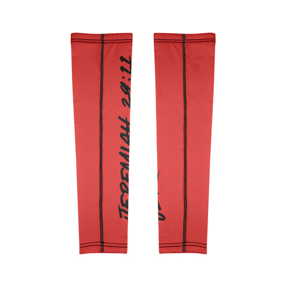 Jeremiah 29 red sleeve Arm Sleeves (Set of Two with Different Printings)