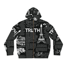  Truth Unisex Full-Zip Hoodie L / Black All Over Prints