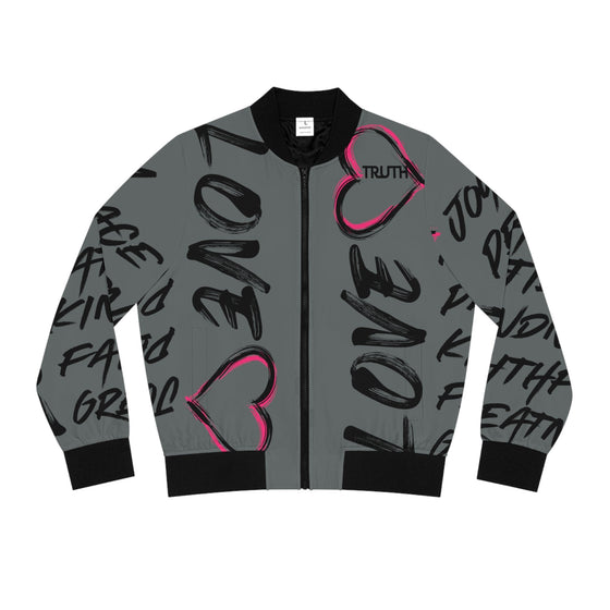 Fruit Of The Spirit Bomber Jacket (Aop) Seam Thread Color Automatically Matched To Design / S All