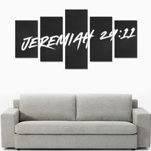  Jeremiah 29 wht Canvas Print Sets C (No Frame)