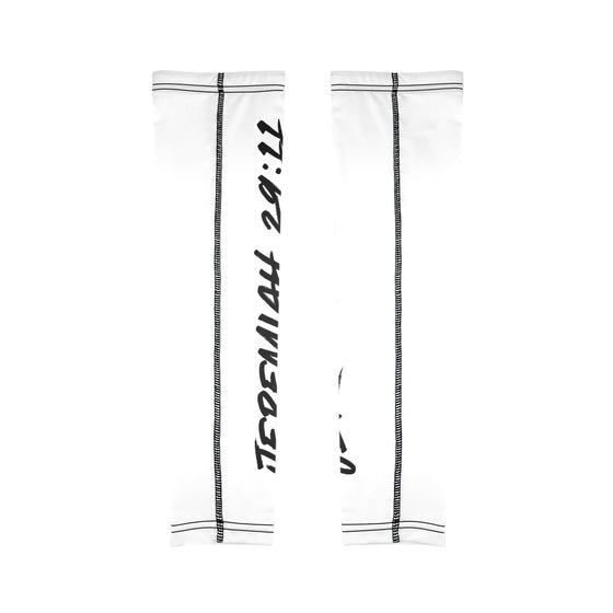 Jeremiah 29 white sleeve Arm Sleeves (Set of Two with Different Printings)