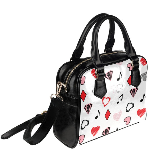 heart purse Shoulder Handbag (Model 1634)