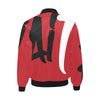 FOF SAINTS All Over Print Quilted Bomber Jacket for Men (Model H33)