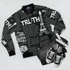 Scripture Print   Bomber Jacket