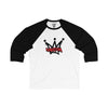 Unisex 3\4 Sleeve Baseball Tee