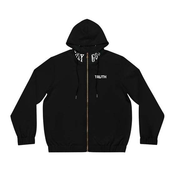 ONLY GOD CAN JUDGE ME Unisex Zip up Hoodie