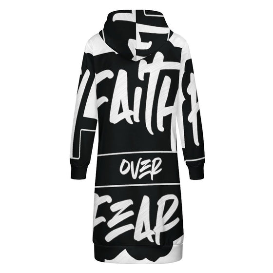 Women's Hooded Sweatshirt Dress Hoodie