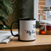 Truth Psalms 23:5 11oz Black Mug