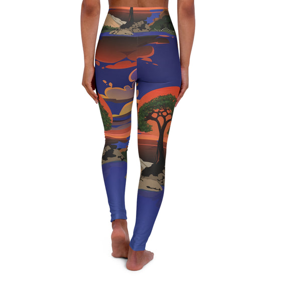 The beginning High Waisted Yoga Leggings