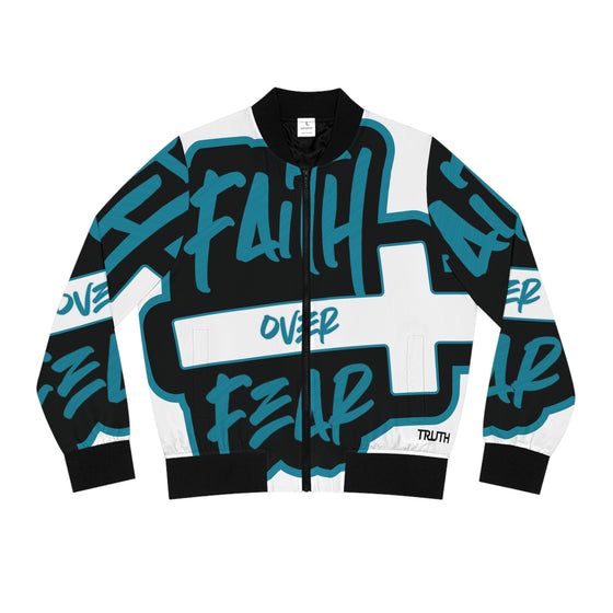 Faith over Fear Bomber Jacket