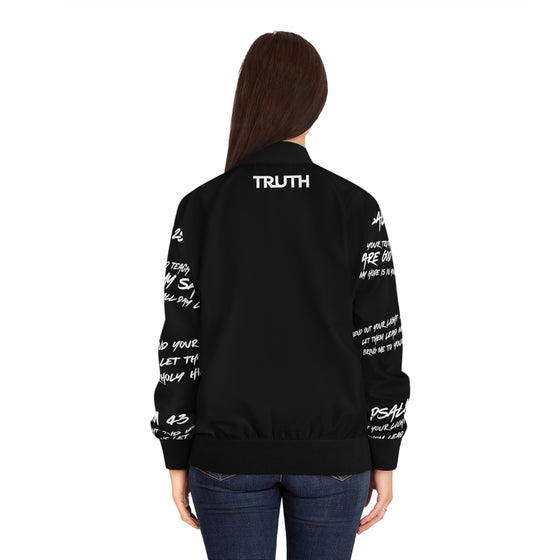 Psalms 43 Bomber Jacket (AOP)