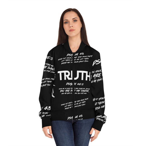 Psalms 43 Bomber Jacket (AOP)