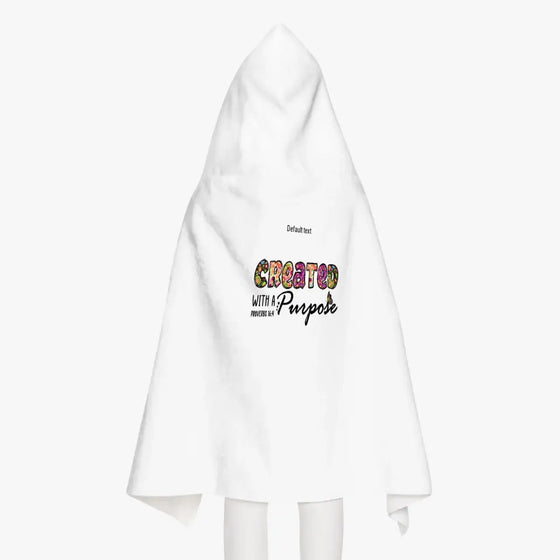 Youth hooded towel