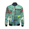 GOD WINDBREAKER All Over Print Bomber Jacket for Men