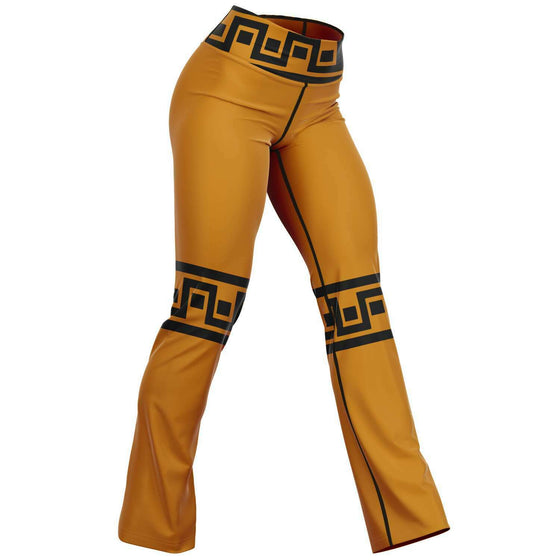 Border Flare Leggings