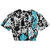 Python Cropped Short Sleeve Sweatshirt - AOP copy