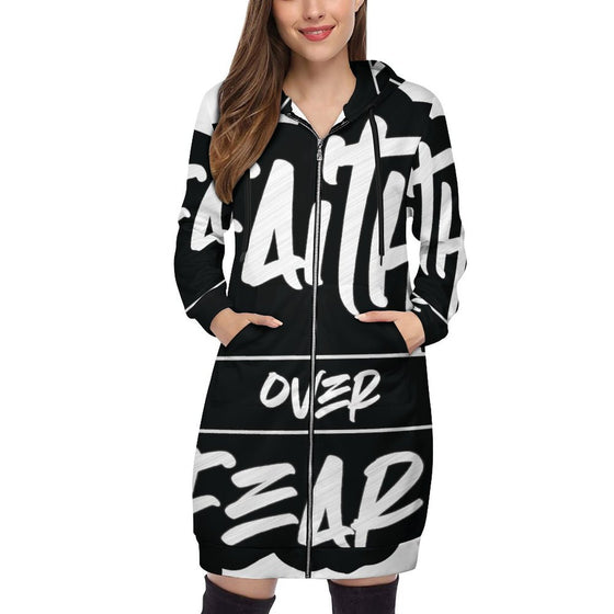 Women's Hooded Sweatshirt Dress Hoodie