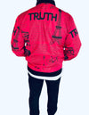 SCRIPTURE PRINT WINDBREAKER