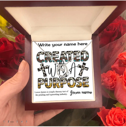 Created in a purpose & Lucky In Love PARTNER