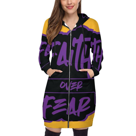 Women's Hooded Sweatshirt Dress Hoodie