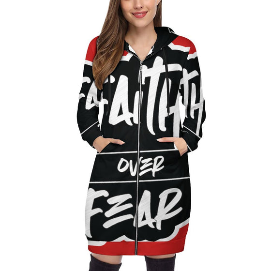 Women's Hooded Sweatshirt Dress Hoodie