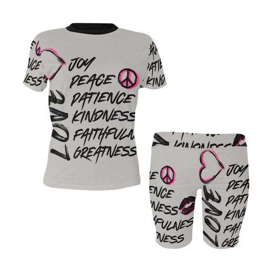 Women's Fruit of the Spirit Short Yoga Set
