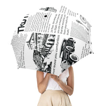  Scripture Umberlla Semi-Automatic Foldable Umbrella