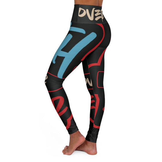 Faith over Fear High Waisted Yoga Leggings