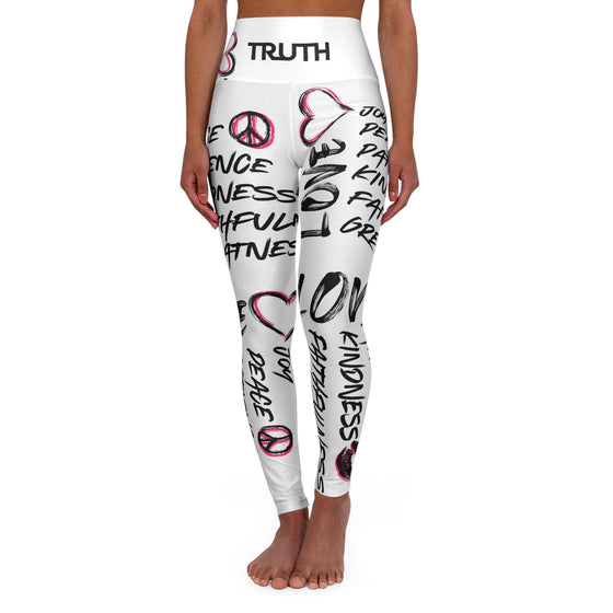 The fruit of the spirit High Waisted Yoga Leggings