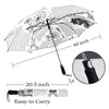 Scripture Umberlla Semi-Automatic Foldable Umbrella