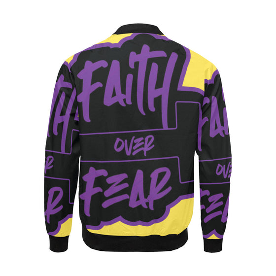 FAITH OVER FEAR WINDBREAKER