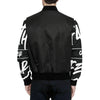 Blk Faith over Fear Puff Bomber