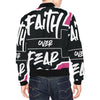 FOF BLK All Over Print Bomber Jacket for Men (Model H19)