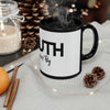 Truth Powered By 11Oz Black Mug