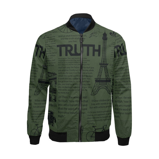 Scripture, print windbreaker